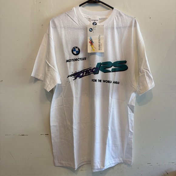 Vintage BMW Motorcycle Graphic Shirt R1100 RS NEW OLDSTOCK